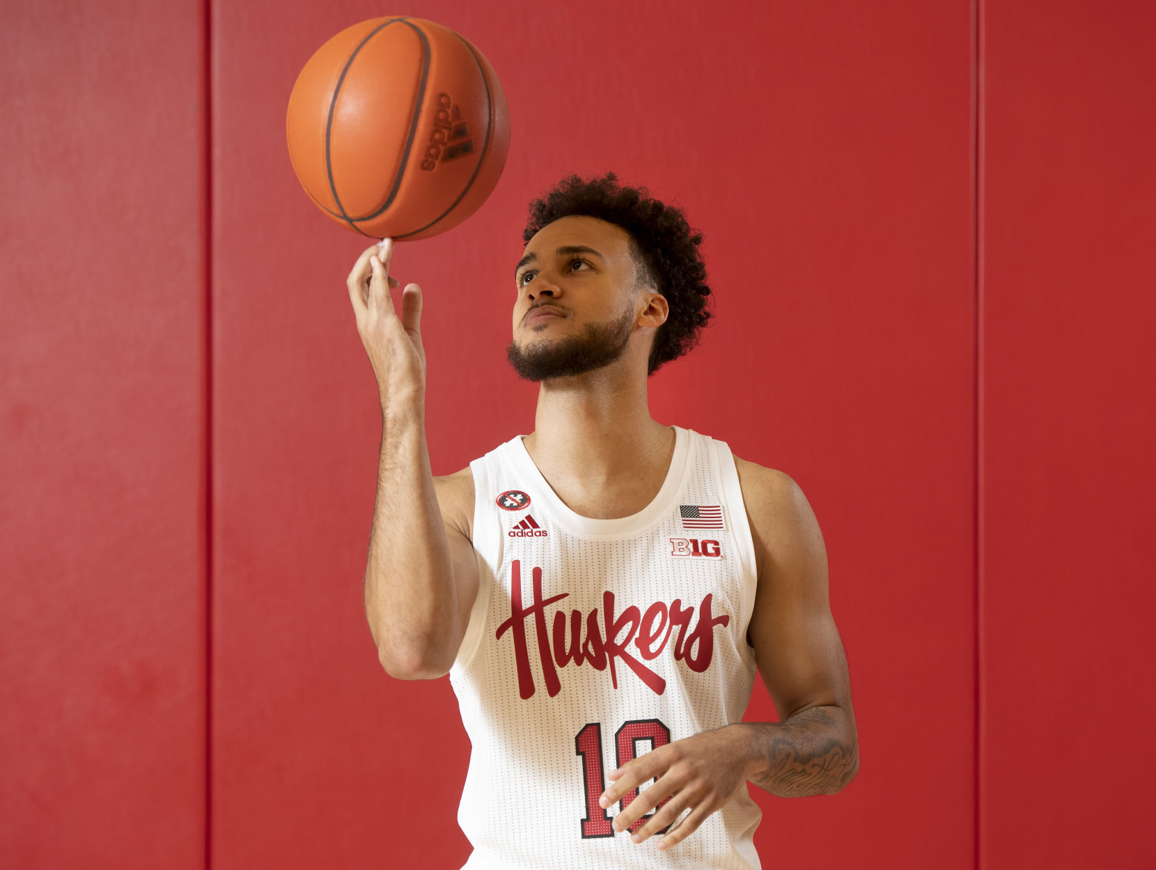Nebraska men's basketball portraits